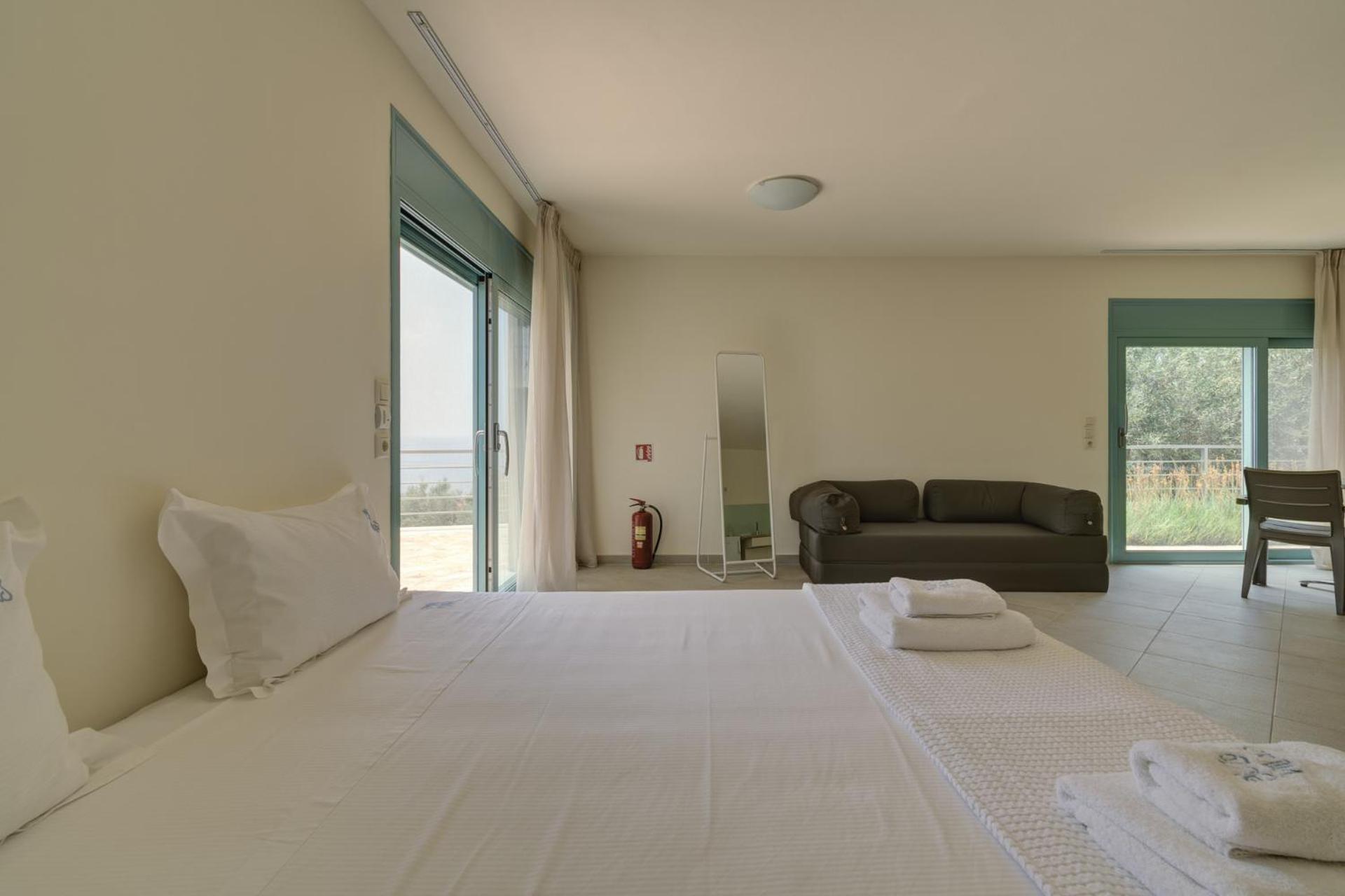 Ouzo Panoramic Houses 2, With Private Pool Plomari Esterno foto